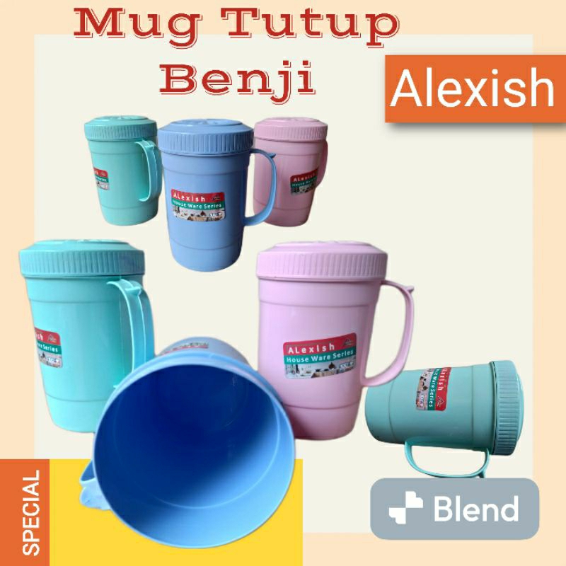 Mug Tutup / Mug Jumbo / Mug Plastik Aesthetic