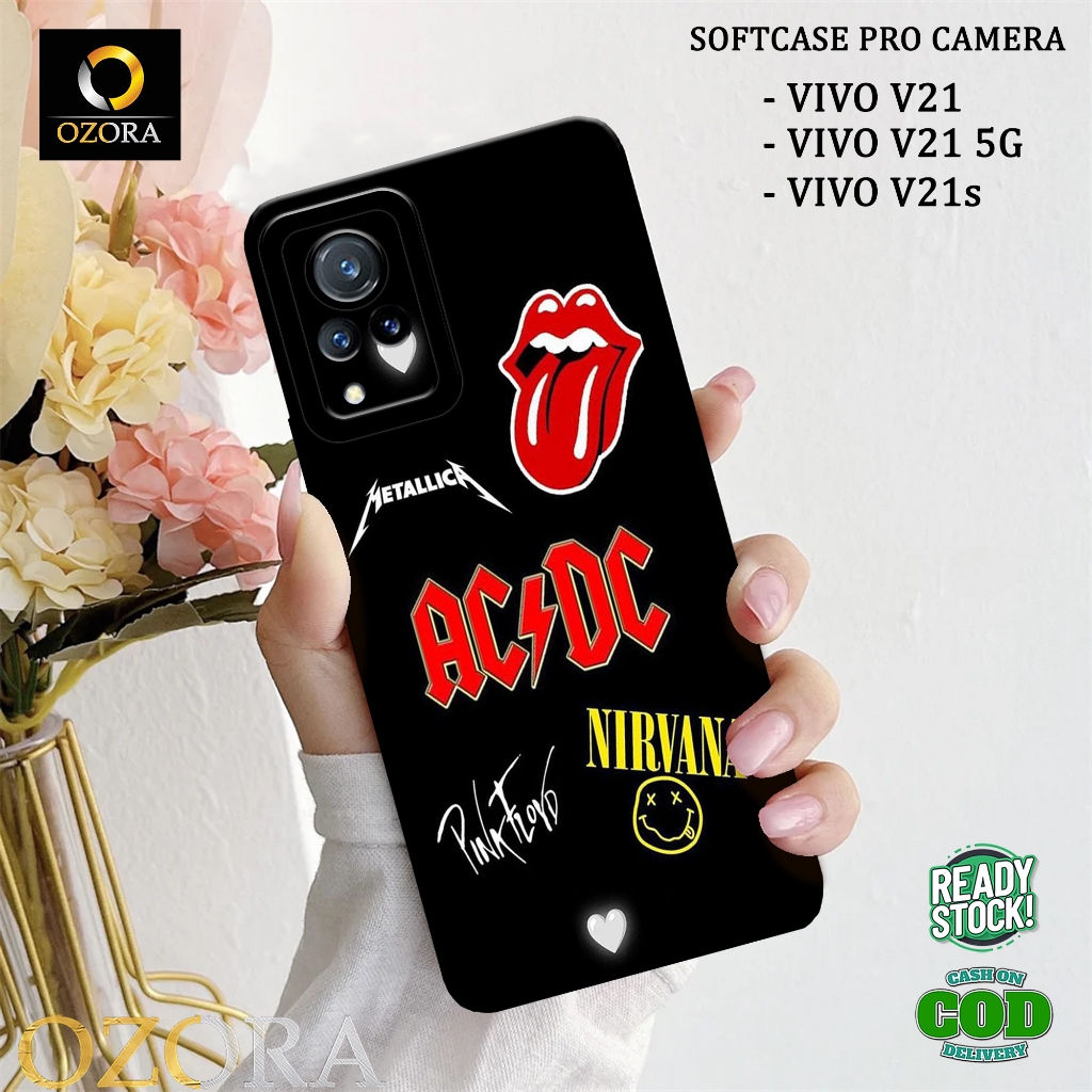 OZORA - Case VIVO V21 / V21 5G / V21s Terbaru - Fashion Case BAND - Casing Hp VIVO V21 / V21 5G / V2