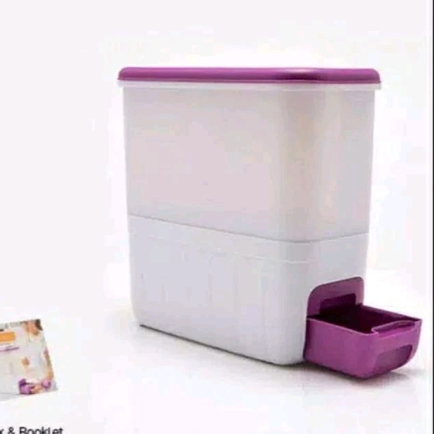 Dispenser Beras 10kg TUPPERWARE