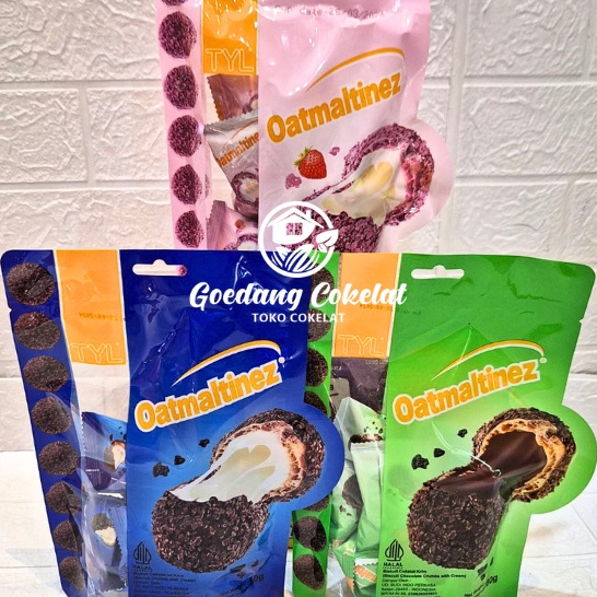 

KMLV4799 TERMURAH TYL Oatmaltinez Biscuit Ball Chocolate Crumbs With Cream 80gr