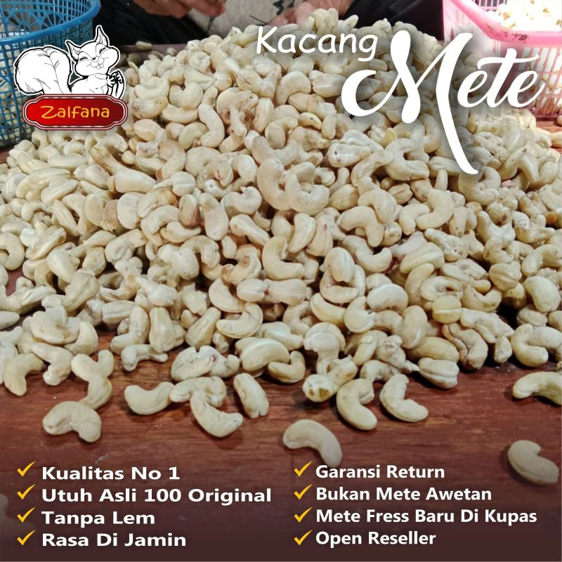 

KACANG METE MENTAH 250gr, METE WONOGIRI 1/4KG