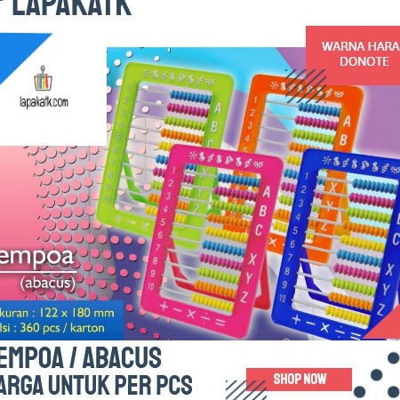 

Big Sale PROMO Abacus / Sempoa Murah / Sempoa Anak