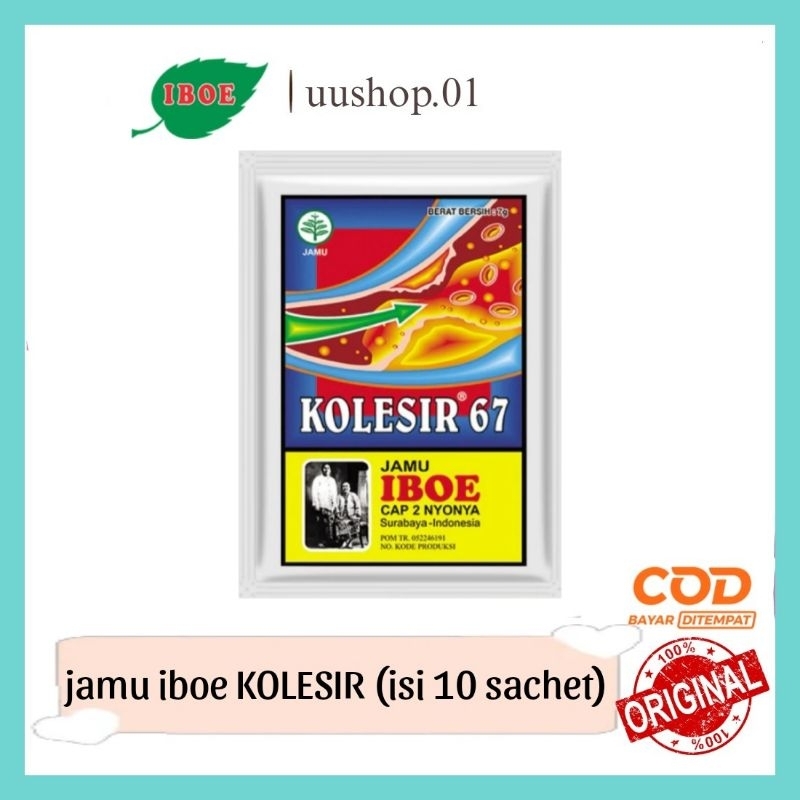 

Jamu Iboe Kolesir (isi 10 bungkus)