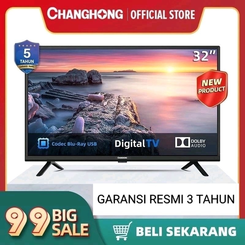 TV LED CHANGHONG 32 INCH DIGITAL TV