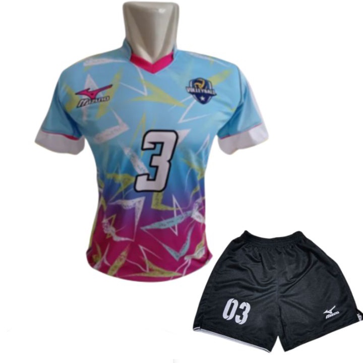 *Hot* COD set kaos voli baju voli jersey voli wanita baju voli wanita