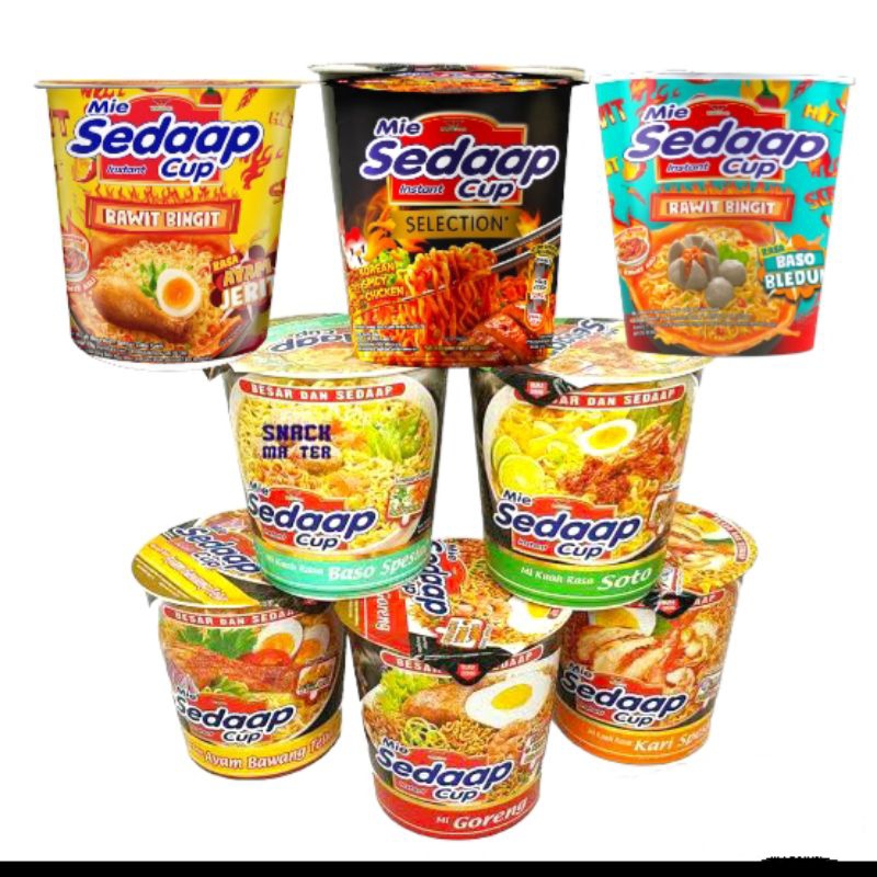 

MIE SEDAP CUP ALL VARIAN