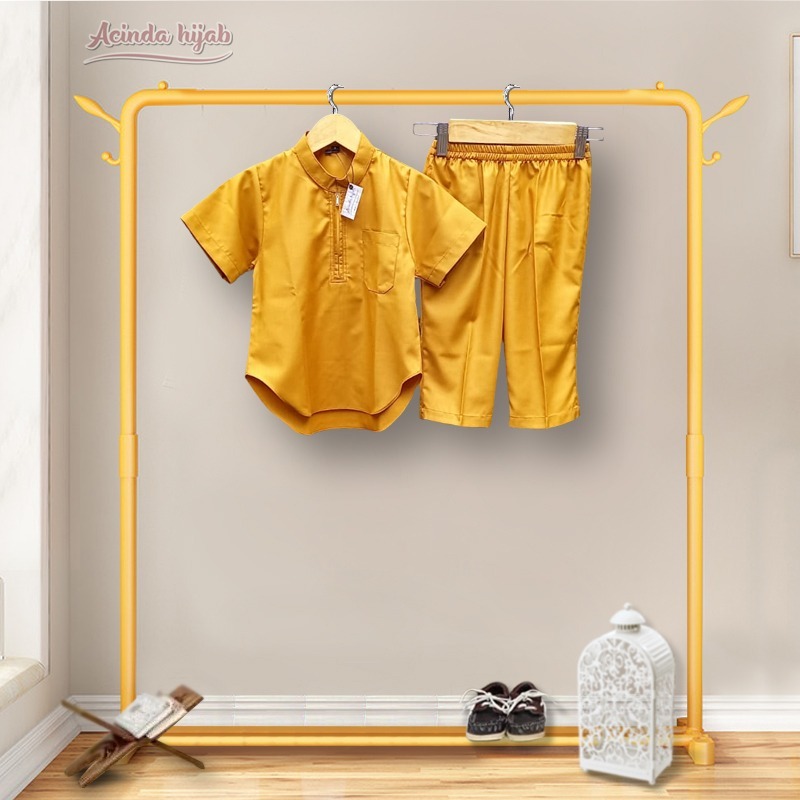 Setelan Koko Anak Katun Toyobo - Baju Koko Anak 0-6 tahun Premium