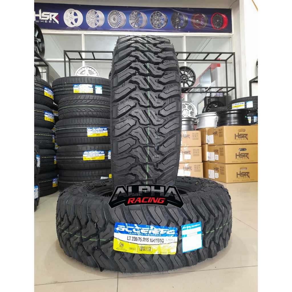 Ban Mobil Tubles ACCELERA M/T-01 235/75 R15 Ban Mobil 235 75 Ring 15