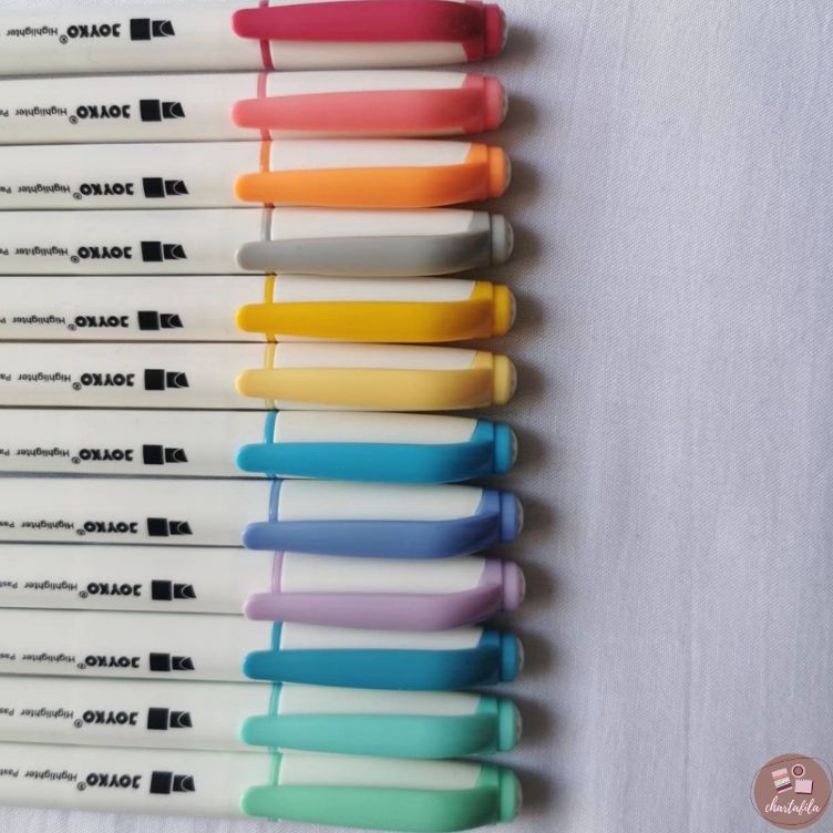 

Pasti Murah Highlighter Pastel Colour Joyko Dual Tip Satuan - Stabilo Pastel Color 2 in 1 Murah Kirim Langsung