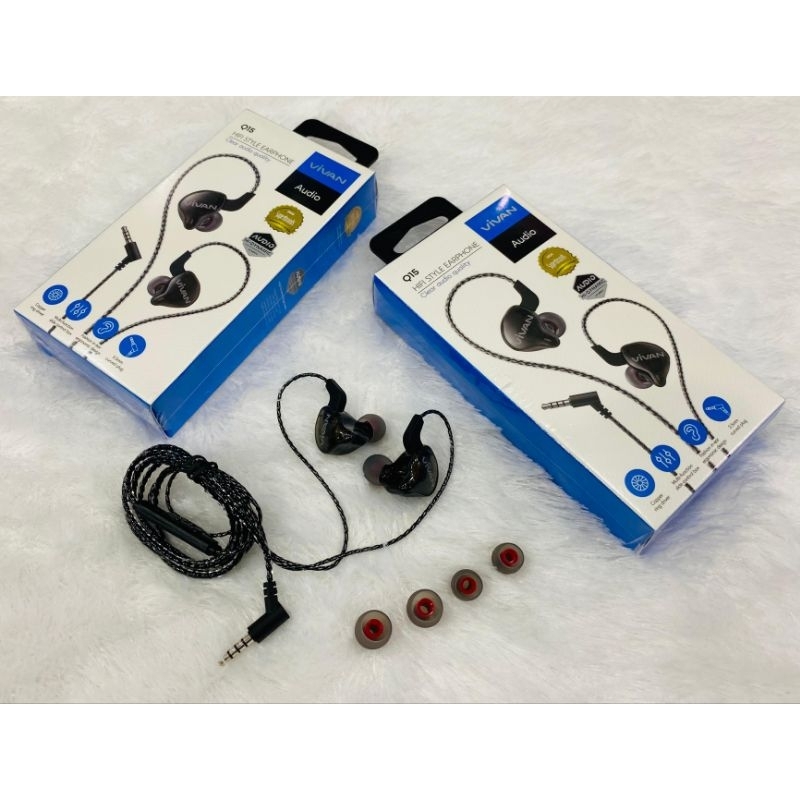 HEADSET VIVAN Q15 IN EAR SUPERBASS GARANSI 1 TAHUN