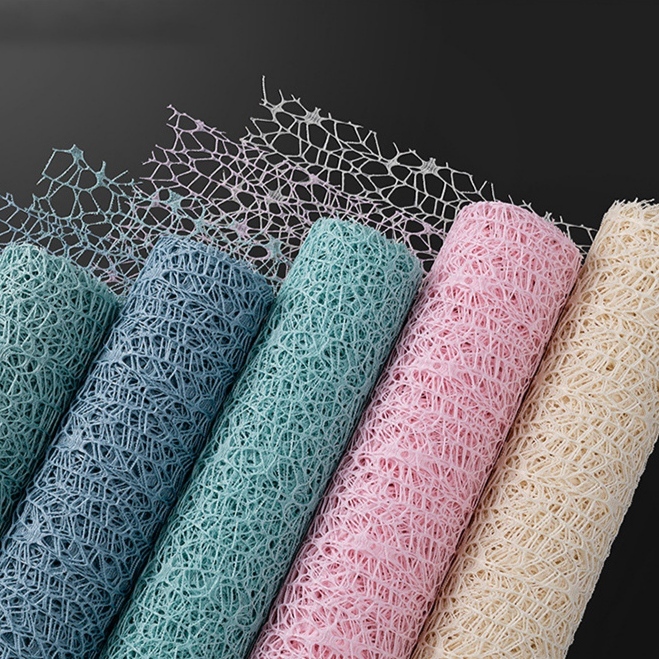 

KOREAN SPIDER MESH/ SPIDER MESAH/ JARING BUKET / KAIN SALJU / KOREAN MESH / KERTAS WRAPPING CELLOPHANE