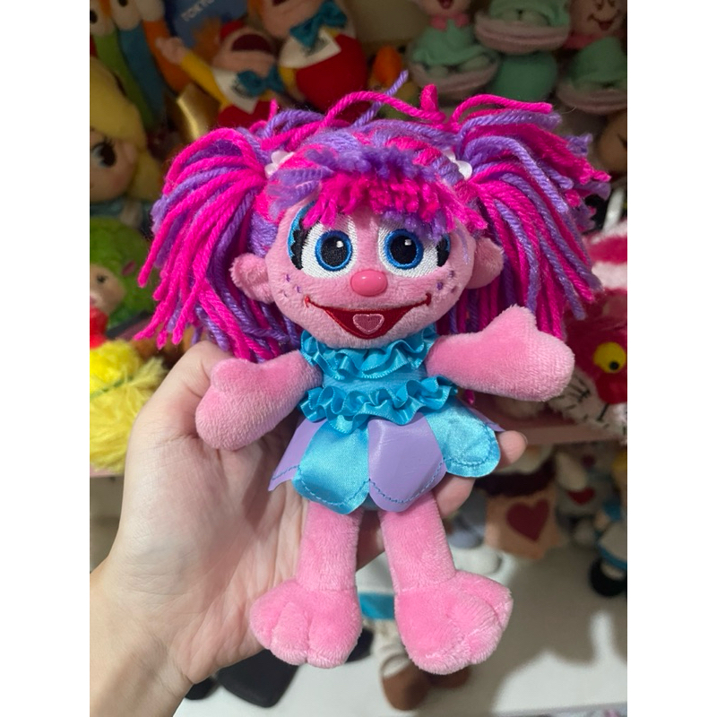 Universal Studi Japan Sesame Street Abby Cadabby plush keychain Aunthentic