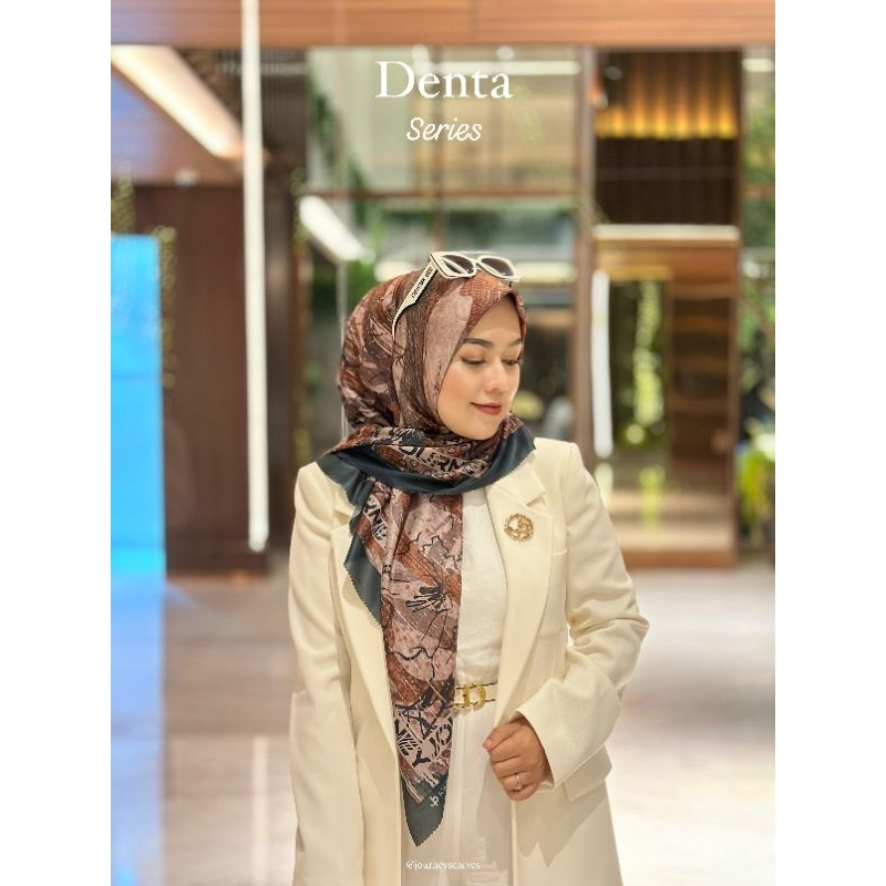 HIJAB SEGI EMPAT ORI JOURNEY PREMIUM PROMO SPECIAL ULTAH OWNER PLATE