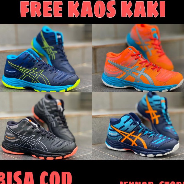 ✶Promo,,✶ Sepatu Murah Gel Beyound Olahraga Sepatu Volly Sepatu Pria