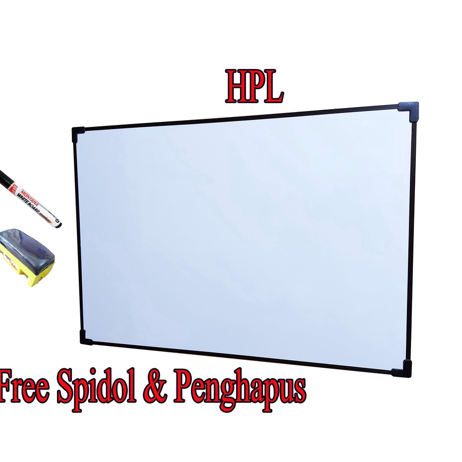 

Terbaru Papan Tulis 50x70cm Whiteboard Magnet dan Non Magnet