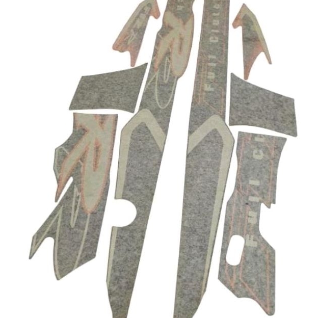 striping sticker stiker list lis body bodi polet yamaha fizr fiz r full clutch 2001 2002 hitam orang