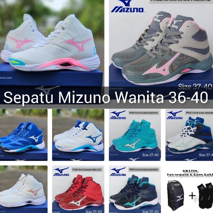 ✵TERMURAH..✵ SEPATU VOLI CEWEK MIZUNO TERBARU - SEPATU VOLI WANITA MIZUNO - SEPATU MIZUNO CEWEK - SE