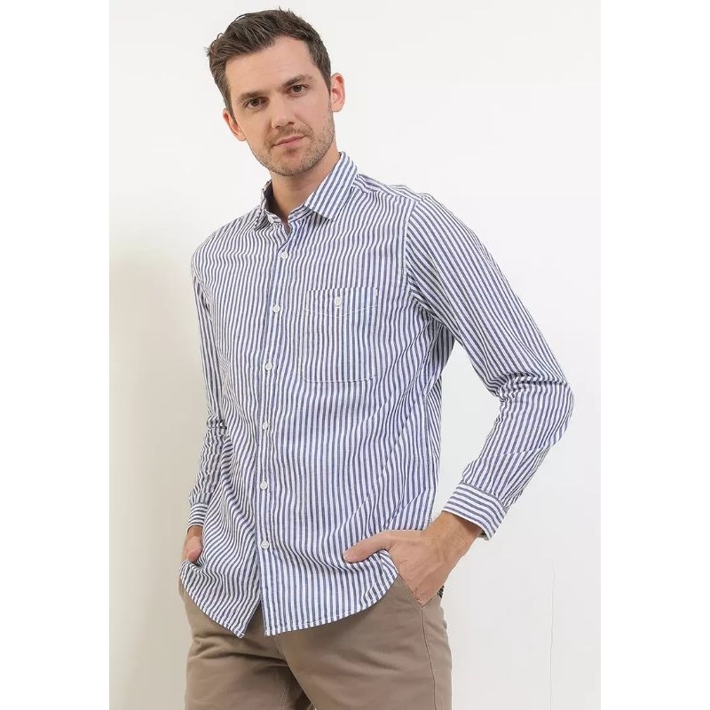 KLL406 KEMEJA LOIS ORIGINAL PRIA LENGAN PANJANG