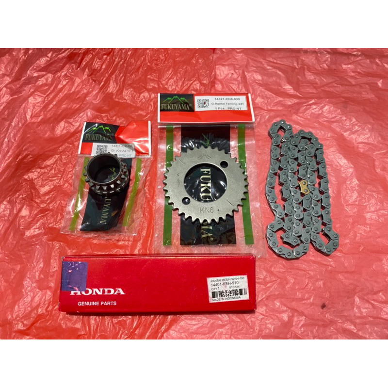 GIGI GIR KRUK AS PLUS RANTE KETENG RANTAI TIMING SET GLPRO GLMAX NEOTECH MEGAPRO PRIMUS GEAR SINTRIK