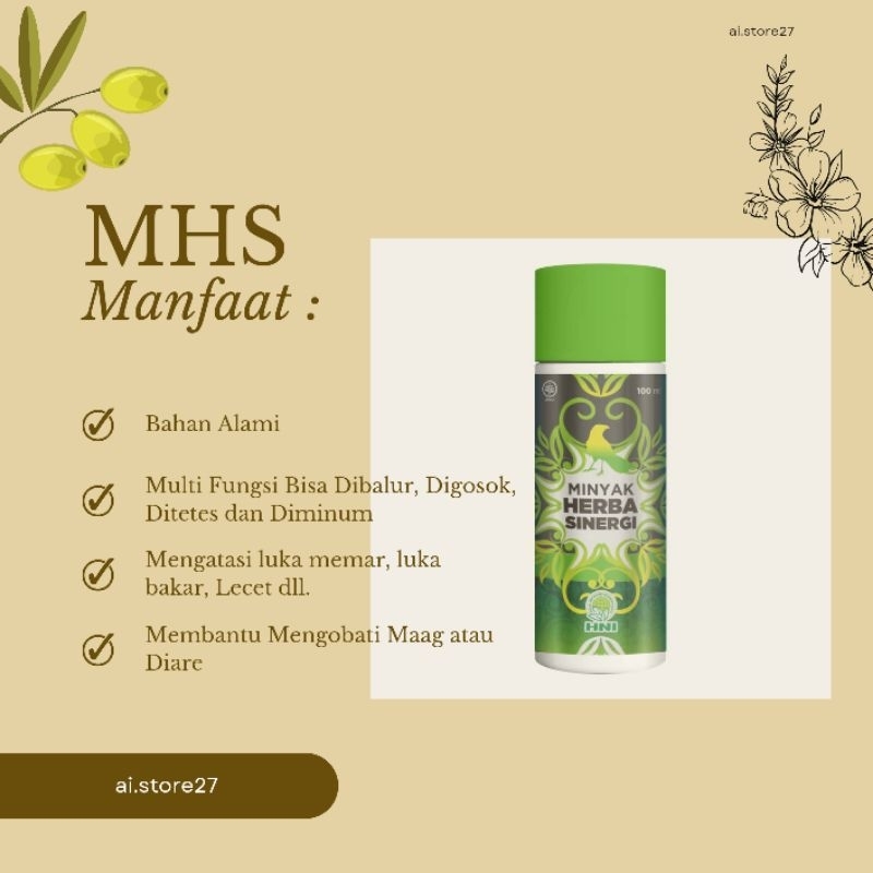 Minyak Herba Sinergi HPAI