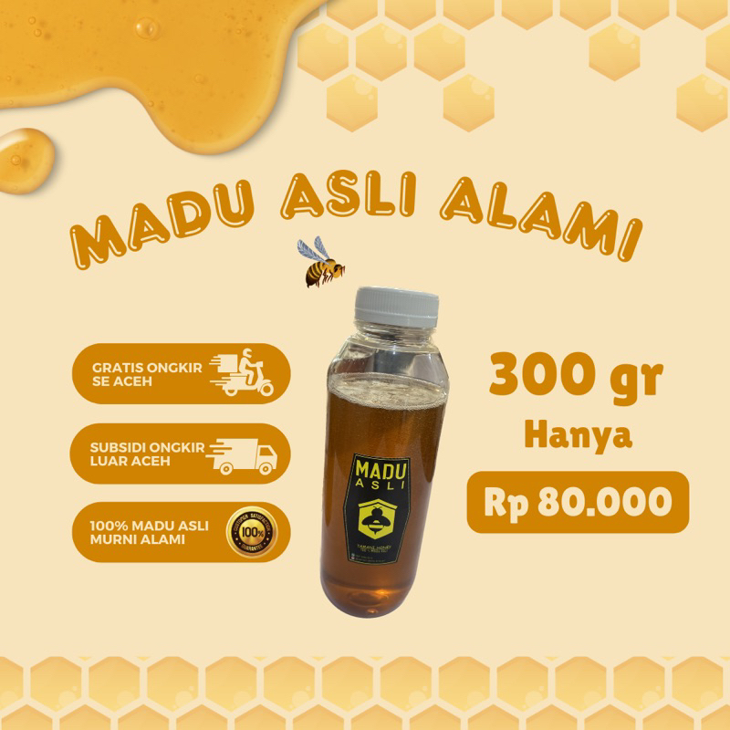

MADU HUTAN ASLI ALAMI 300 gr
