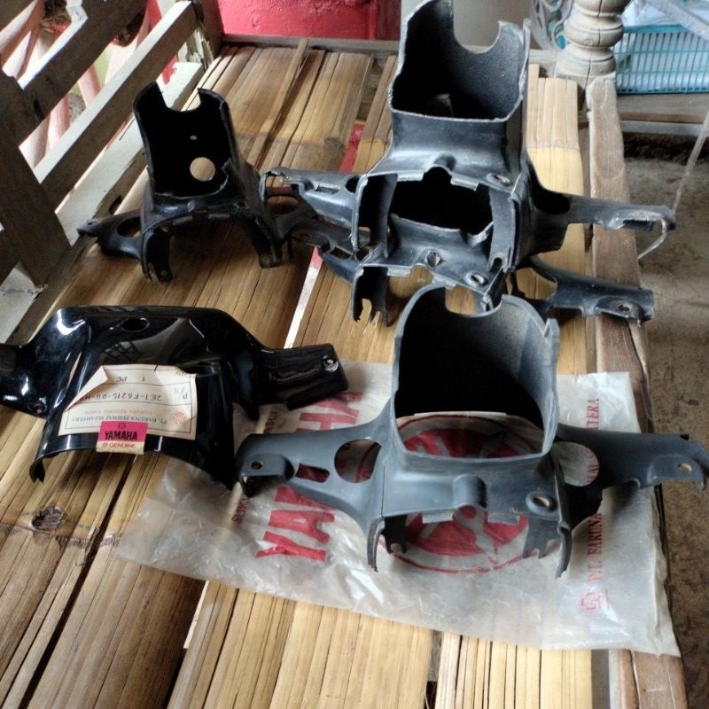 batok v80 v 80 batok kepala bawah cover stang yamaha v 75 v80 original nos dan second