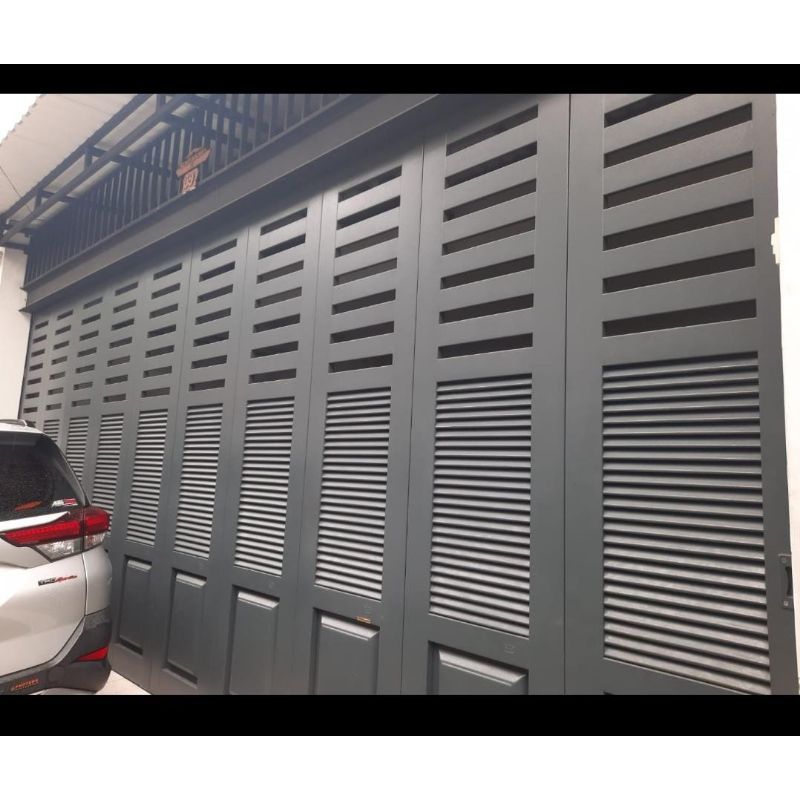 Pintu garasi handerson sliding dan lipat