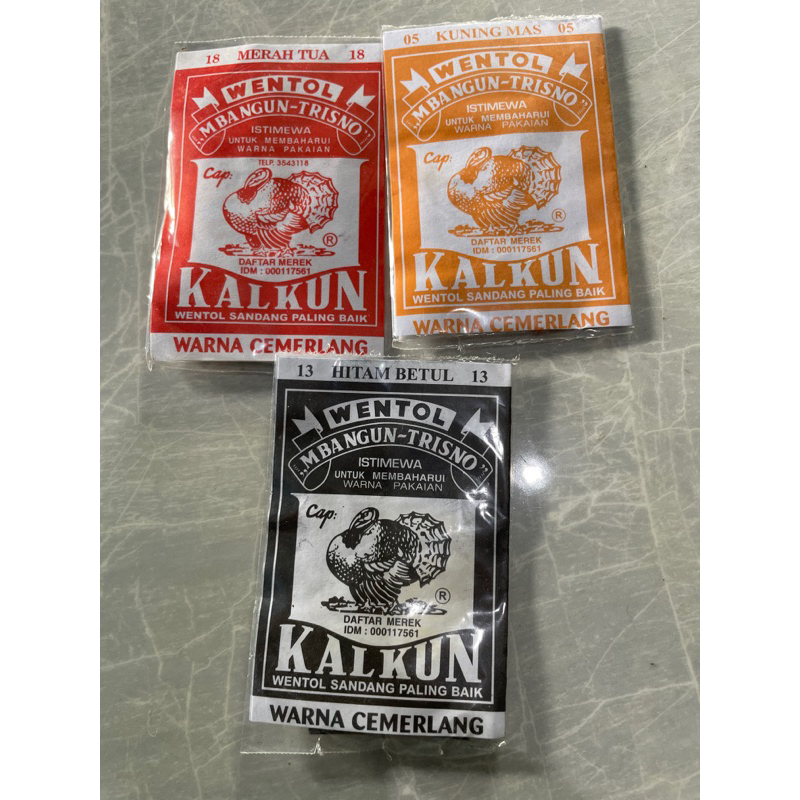 wantek pewarna pakaian jaring