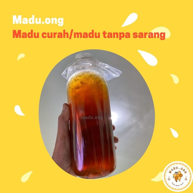 

madu.ong PO madu curah/madu tanpa sarang 1kg