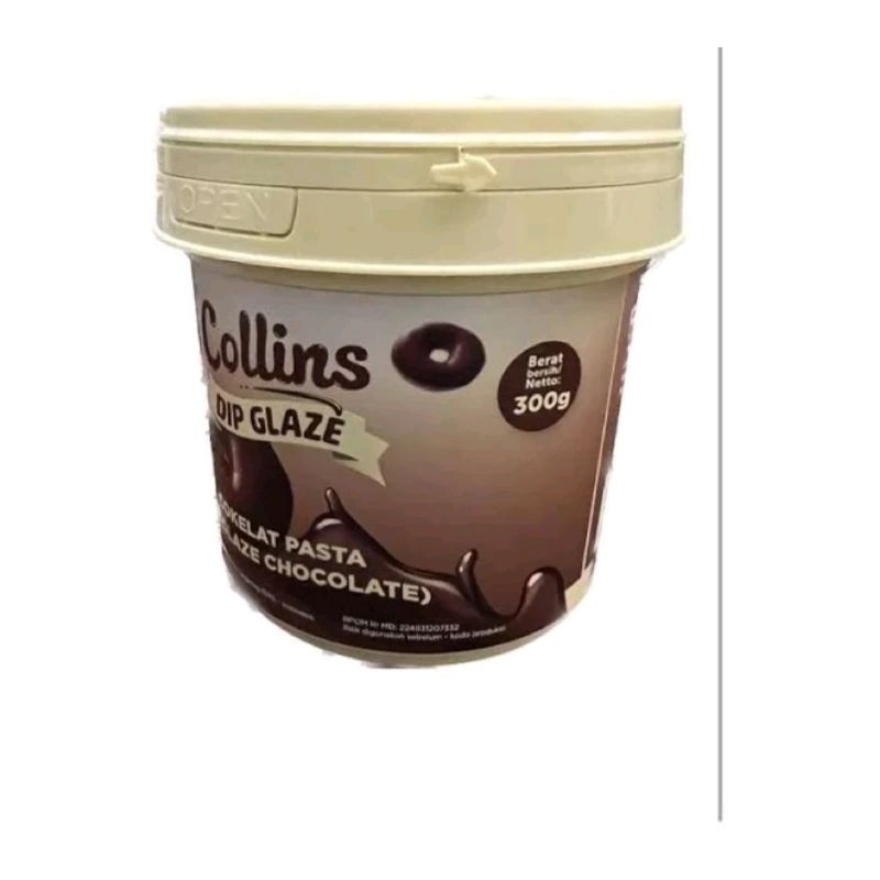 

Collins Dip Glaze Chocolate 300g