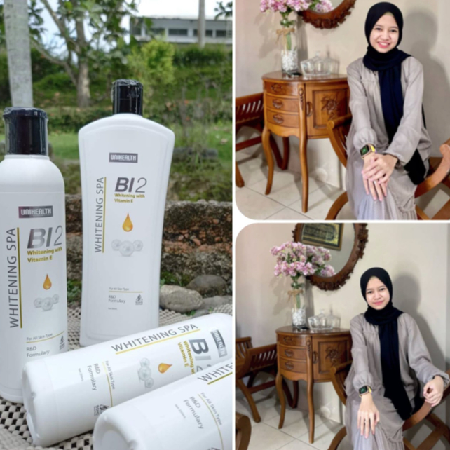 HandBody Pemutih Badan BI2 Hand Body Pemutih Whitening SPA Lotion HandBody Pemutih BPOM