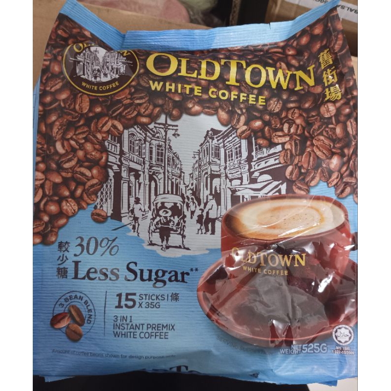 

Oldtown white Coffee Less sugar