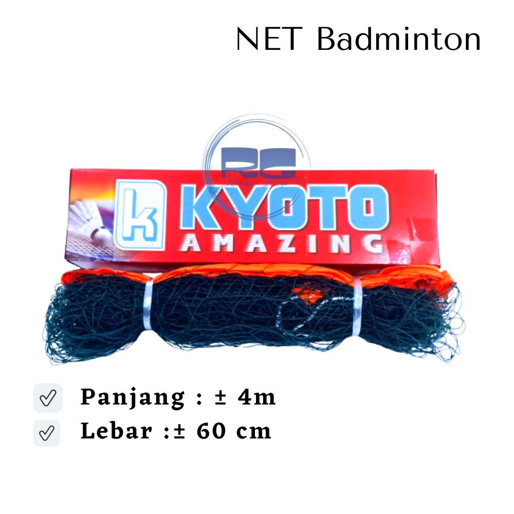 Net Badminton / Net Badminton Kyoto / Net Badminton Termurah / Net Badminton kyoto Berkualitas