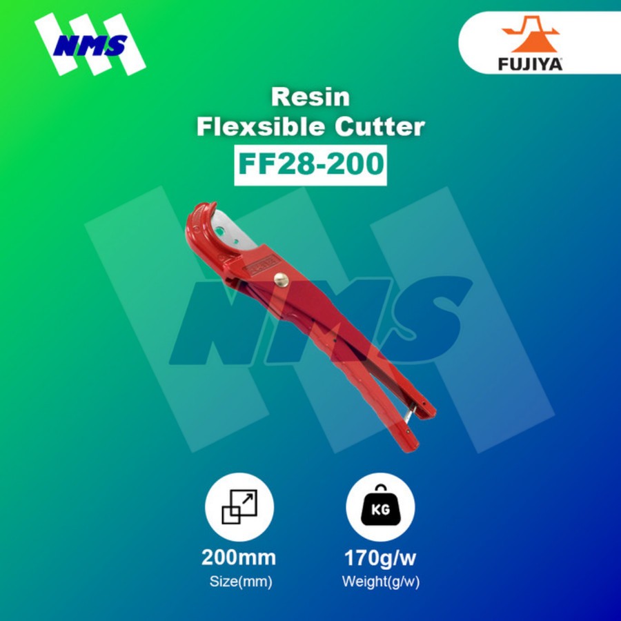 

Gunting Resin FUJIYA FF28-200 Resin Flexsible Cutter Japan 200mm 8