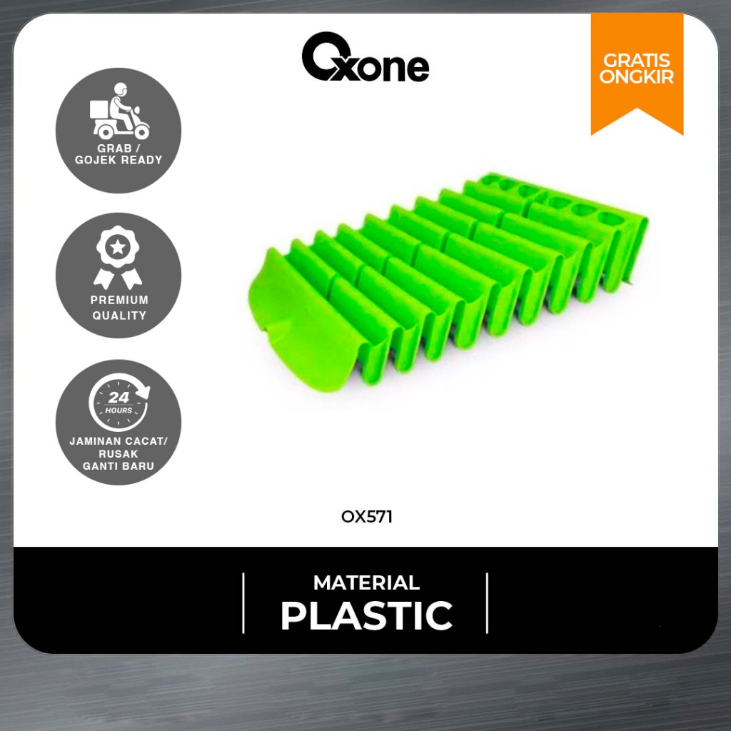 Oxone OX571 Rak Piring Plastik Kuat Eco Dish Rack Rak Piring Original