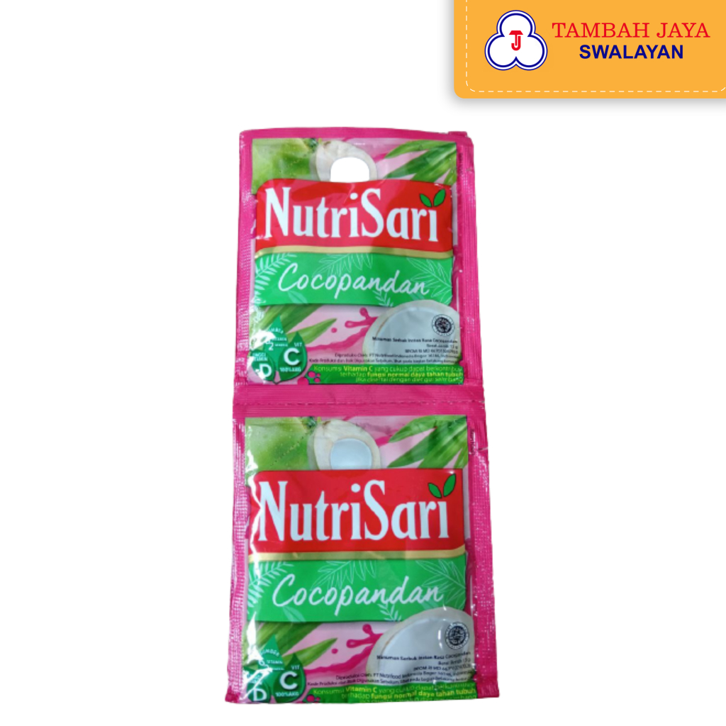 

Nutrisari Cocopandan 1 Renceng isi 10 sachet