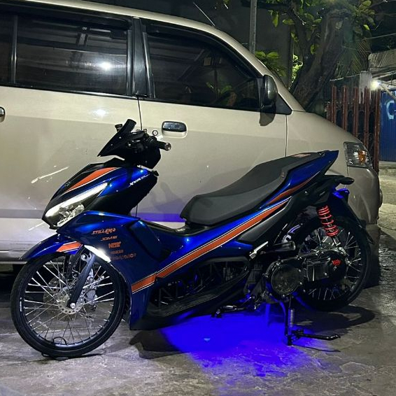 STRIPING STICKER LIVERY SILVIA S15 MONALISA ALL NEW AEROX CONNECTED 155 NVX TRANSPARAN