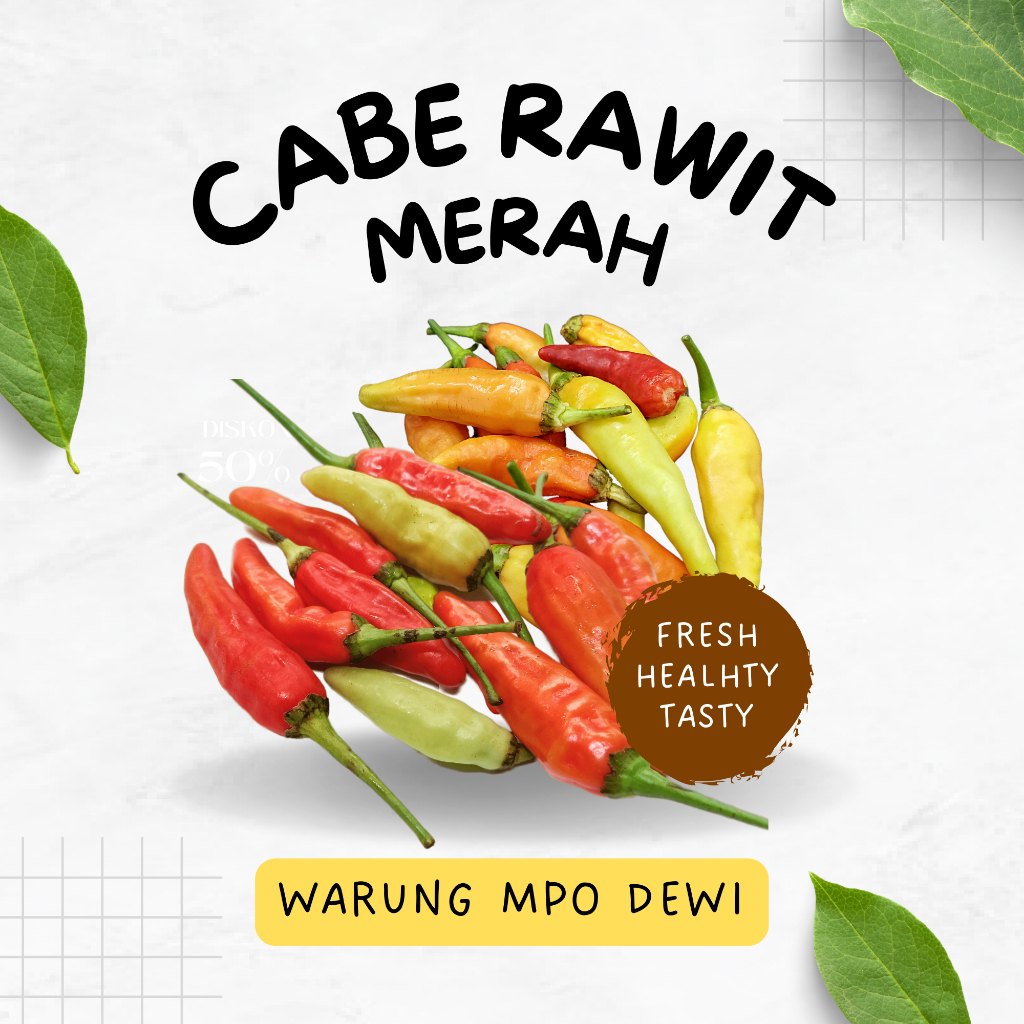 

Cabai Rawit Merah / Cabe Rawit Merah Setan