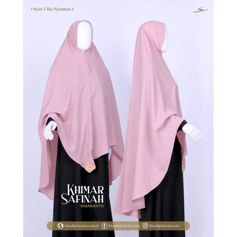 SAFINAH Khimar Vshape SOFTPET - Khadijah Indonesia #ayranashwa #KhadijahIndonesia