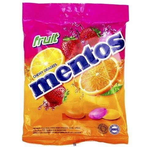 

Mentos fruits - permen rasa buah - permen aneka rasa