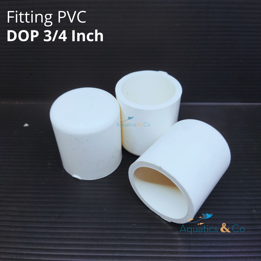 Dop Cap 3/4" Fitting PVC Pralon Dop 3/4 Inch Tutup Pipa Paralon Putih / AQC22102