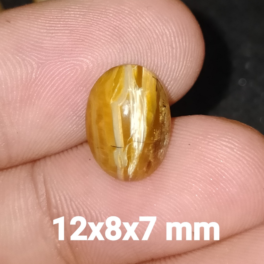 BATU CAT EYE KUNING ANTIK ASLI NATURAL cek batu lainnya yaman api wulung opal bacan permata kalimaya