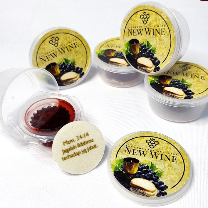

Minuman Paket Perjamuan Gereja NW Cup Isi 10-Roti Ayat Kecil (PCNW10HA)