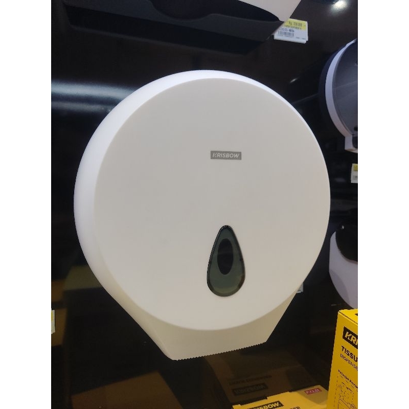 Krisbow dispenser tissue roll jumbo tempat tisu toilet kamar mandi