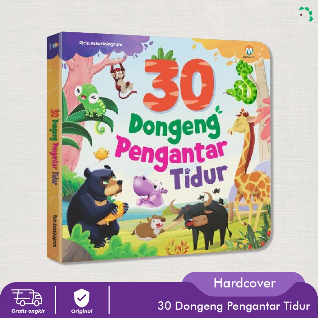 HARDCOVER 30 Dongeng Pengantar Tidur (Visi Mandiri)