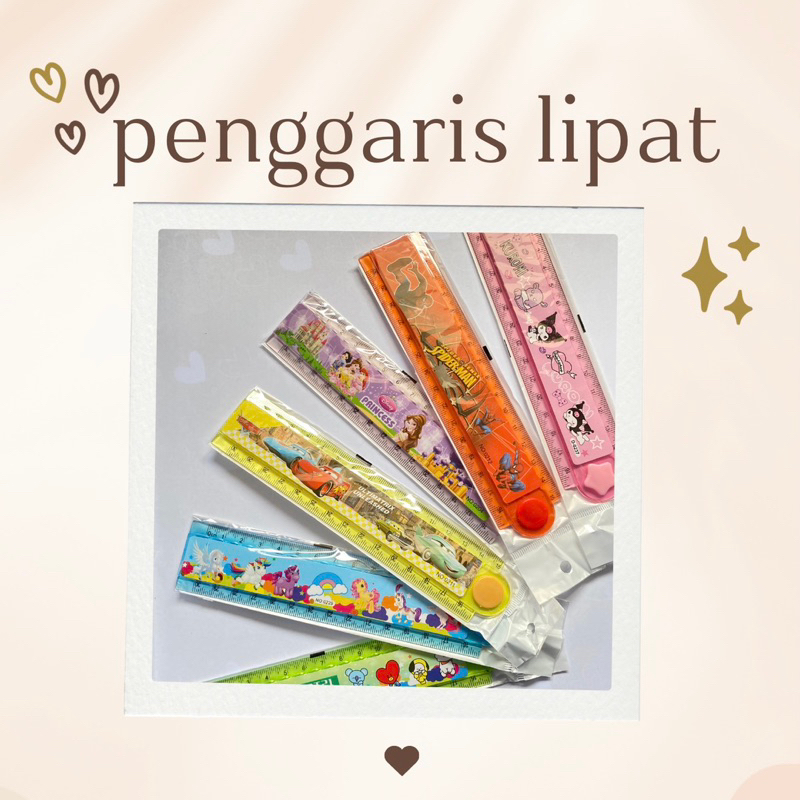 

( PCS ) PENGGARIS LIPAT MOTIF ANAK PENGGARIS LIPAT KUROMI BT21 CARS SPIDERMAN PONY UNICORN PRINCES