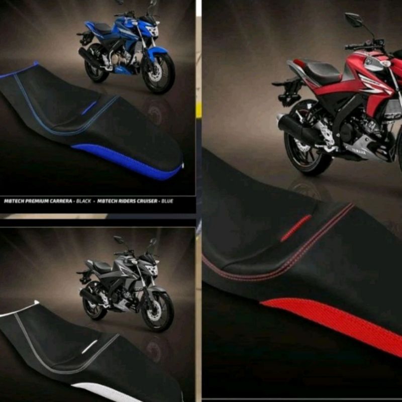 Sarung Cover Jok Vixion Old Vixion New Kulit MBtech Original Modifikasi