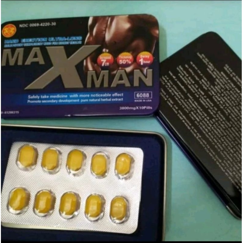 Maxman obat kuat tahan lama herbal original asli import pria kuat dan tahan lama