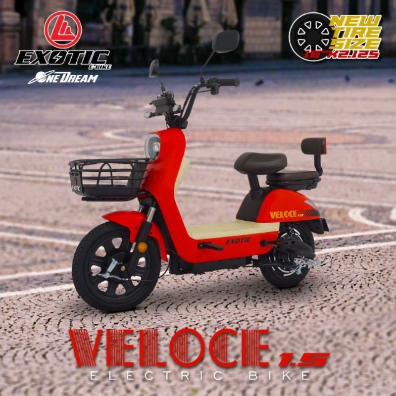 Sepeda Listrik Exotic Veloce 1.5