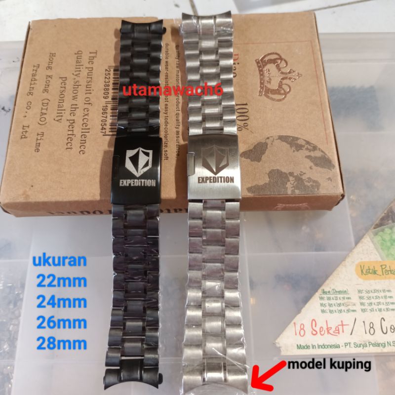 Tali Jam Rantai EXPEDITION Copotan STAINLESS STELL